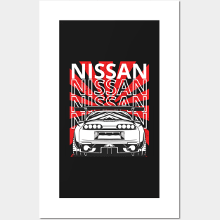 nissan gtr Posters and Art